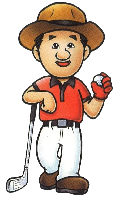 Mario golf characters