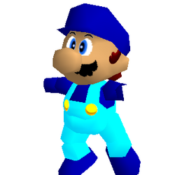 Mario recolors the smgglitch wiki