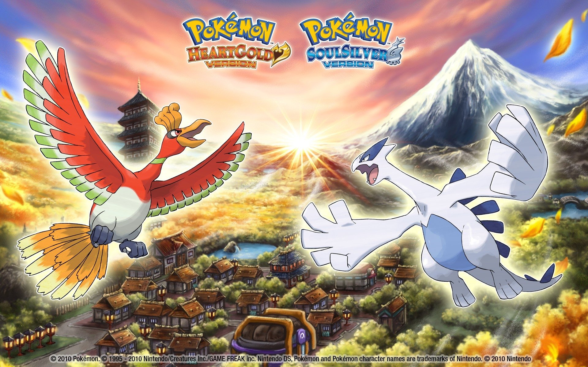 Pokãmon soul silver hd papers and backgrounds