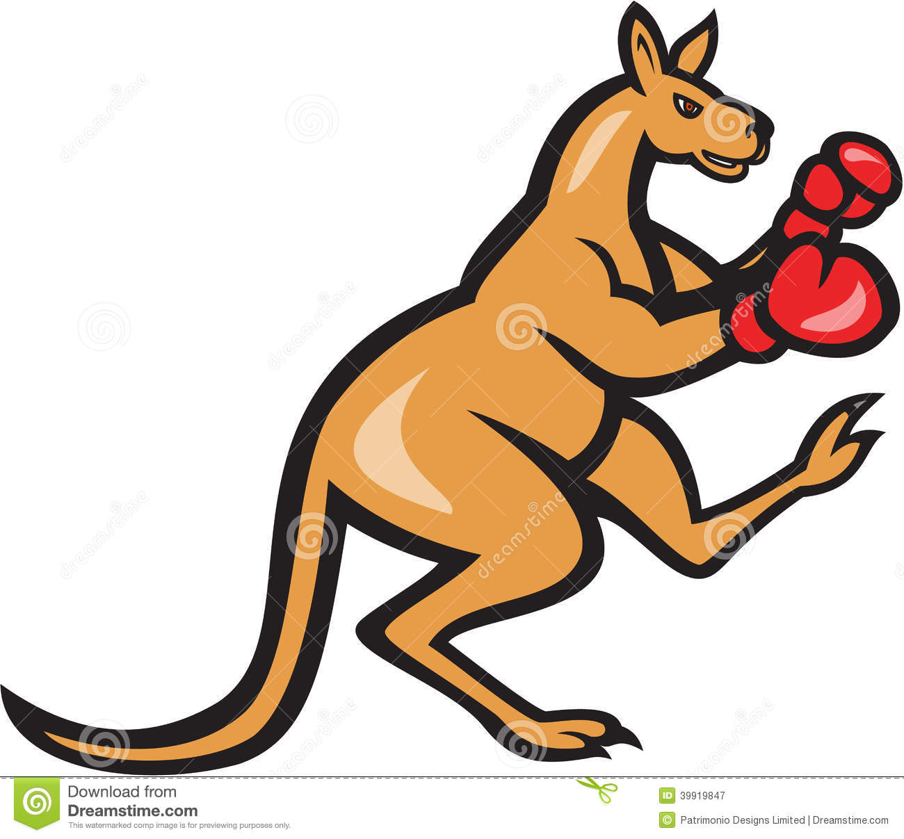 Kick kangaroo stock illustrations â kick kangaroo stock illustrations vectors clipart