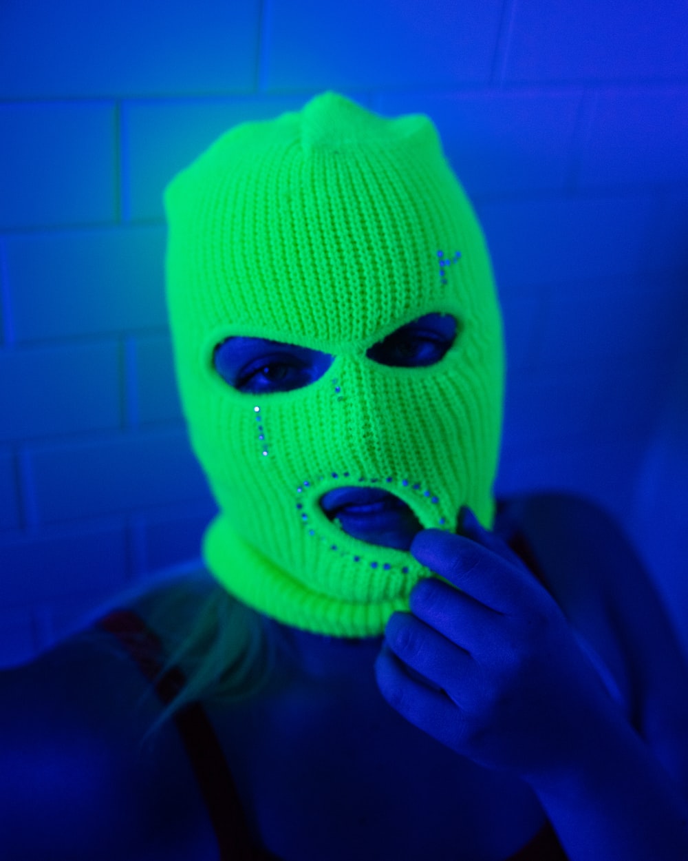 Green ski mask wallpapers