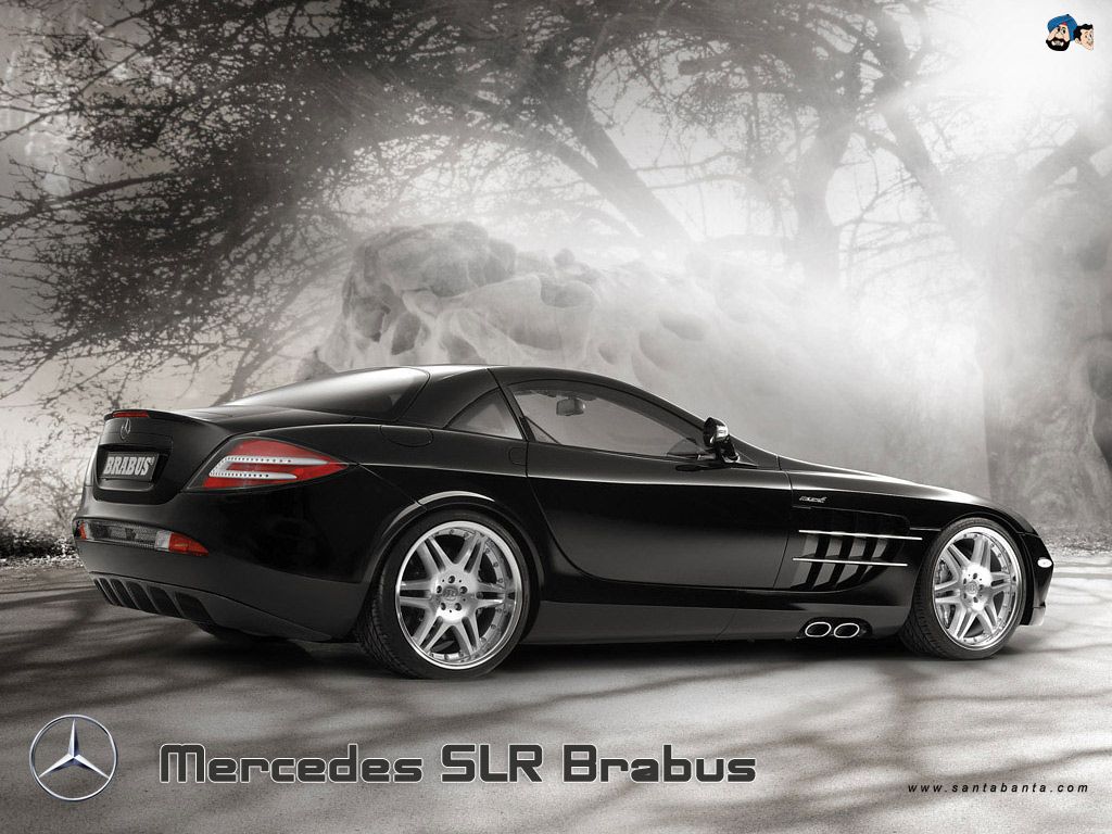 Slr brabus mercedes sports car wallpaper mercedes benz