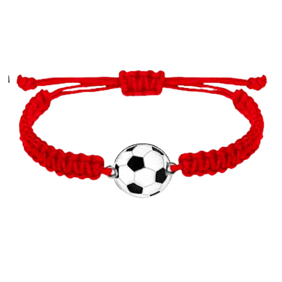 Soccer rope bracelet for soccer players and teams