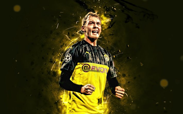 Download wallpapers julian brandt german footballers borussia dortmund fc bvb soccer brandt bundesliga football julian brandt bvb neon lights germany for desktop free pictures for desktop free