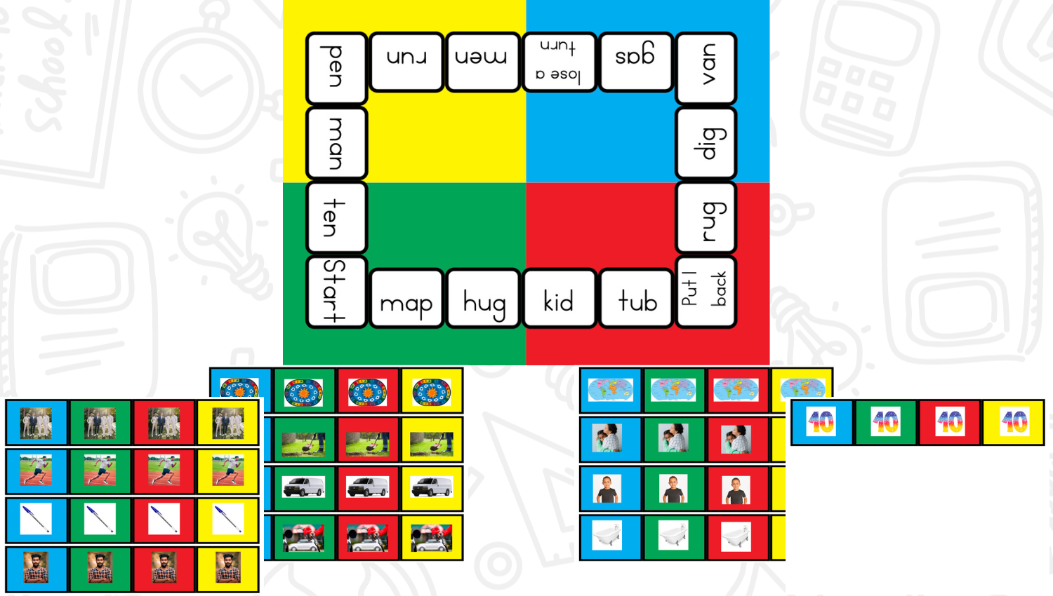 Game it up cvc words â the kindergarten smorgasboard online store