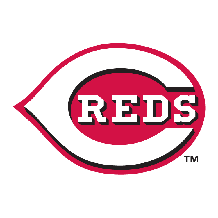 Mlb new era cap cincinnati reds baseball teams logo baseball wall decal