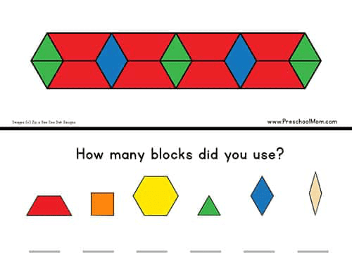 Pattern block templates