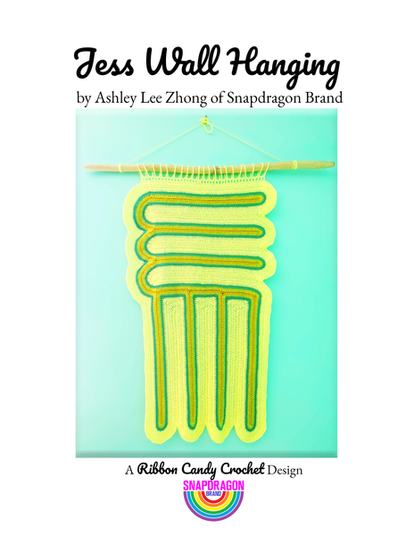 Jess wall hanging downloadable crochet pattern â snapdragon brand