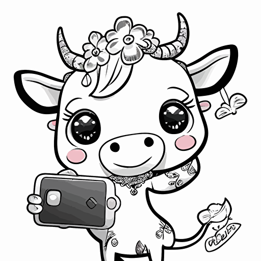 Cow vector images