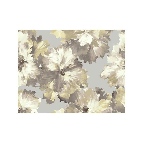 Cb bristol metallic gold floral