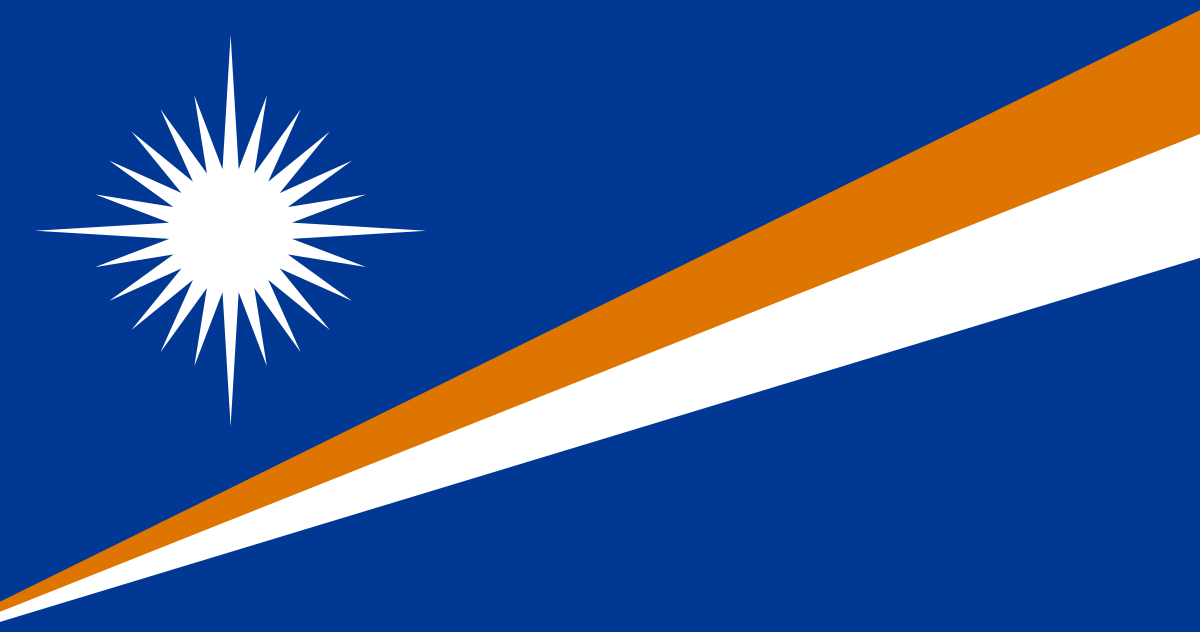 Flag of the marshall islands