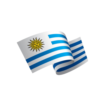 Wave stripes png picture uruguayan flag waving on blue striped sun uruguay national flag independence day png image for free download