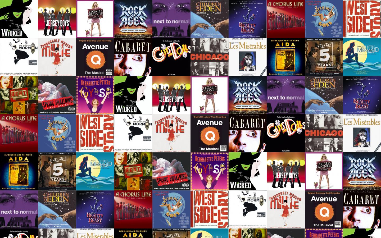 Broadway musical wallpapers