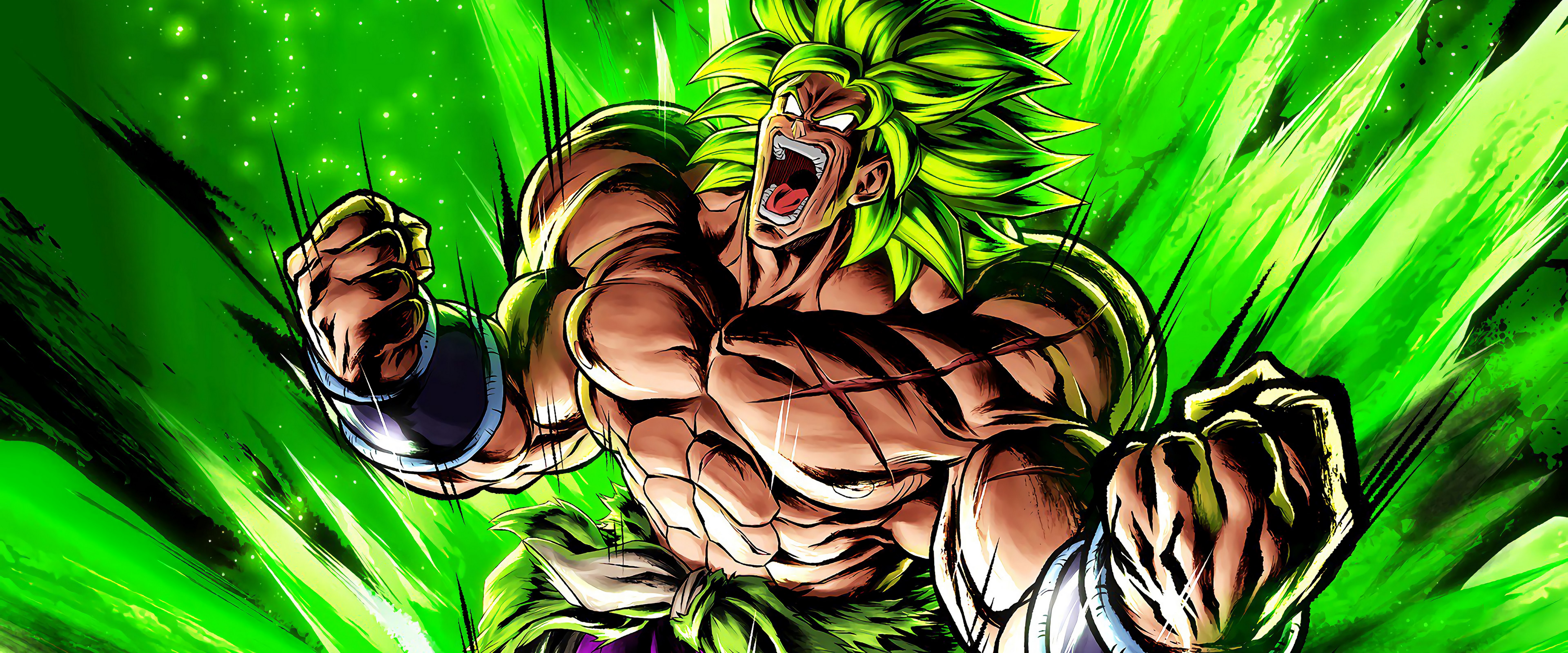 Dragon ball super broly legendary super saiyan k wallpaper