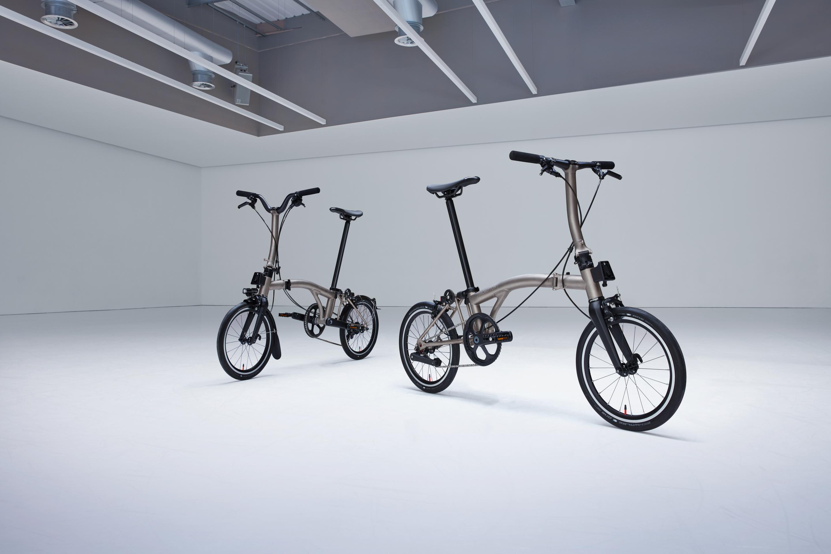 Brompton redesigns iconic folding bike for lightweight city riding