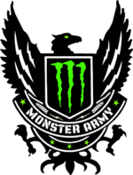 Monster energy army decal