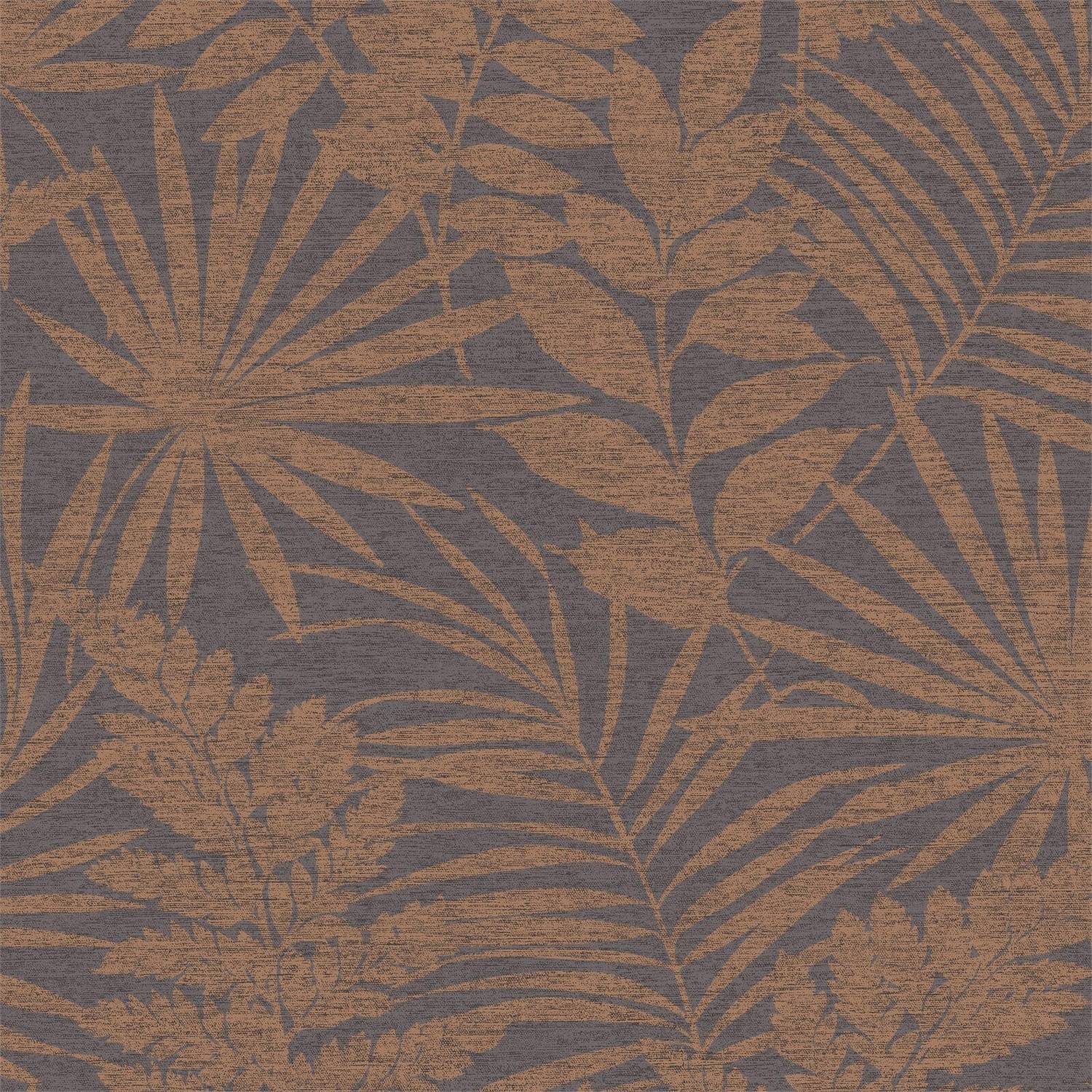 Superfres easy dark rust brown wallpaper