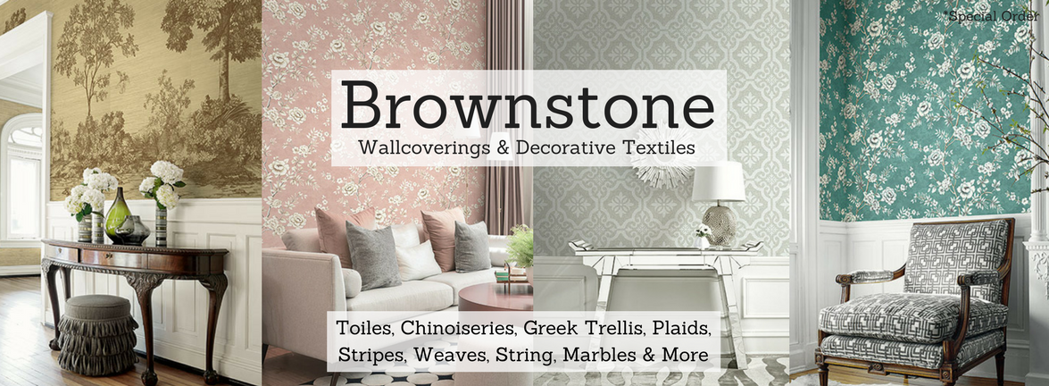 Brownstone wallpaper pattern book