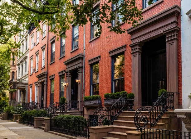 Brooklyn brownstone stock photos pictures royalty