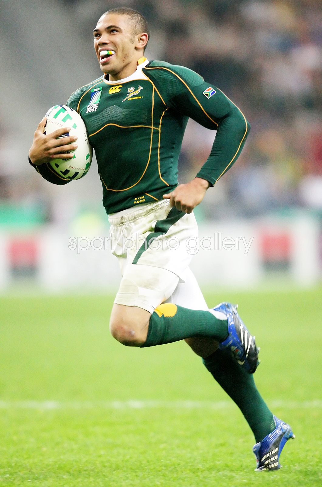 Rugby world cup print rugby posters bryan habana