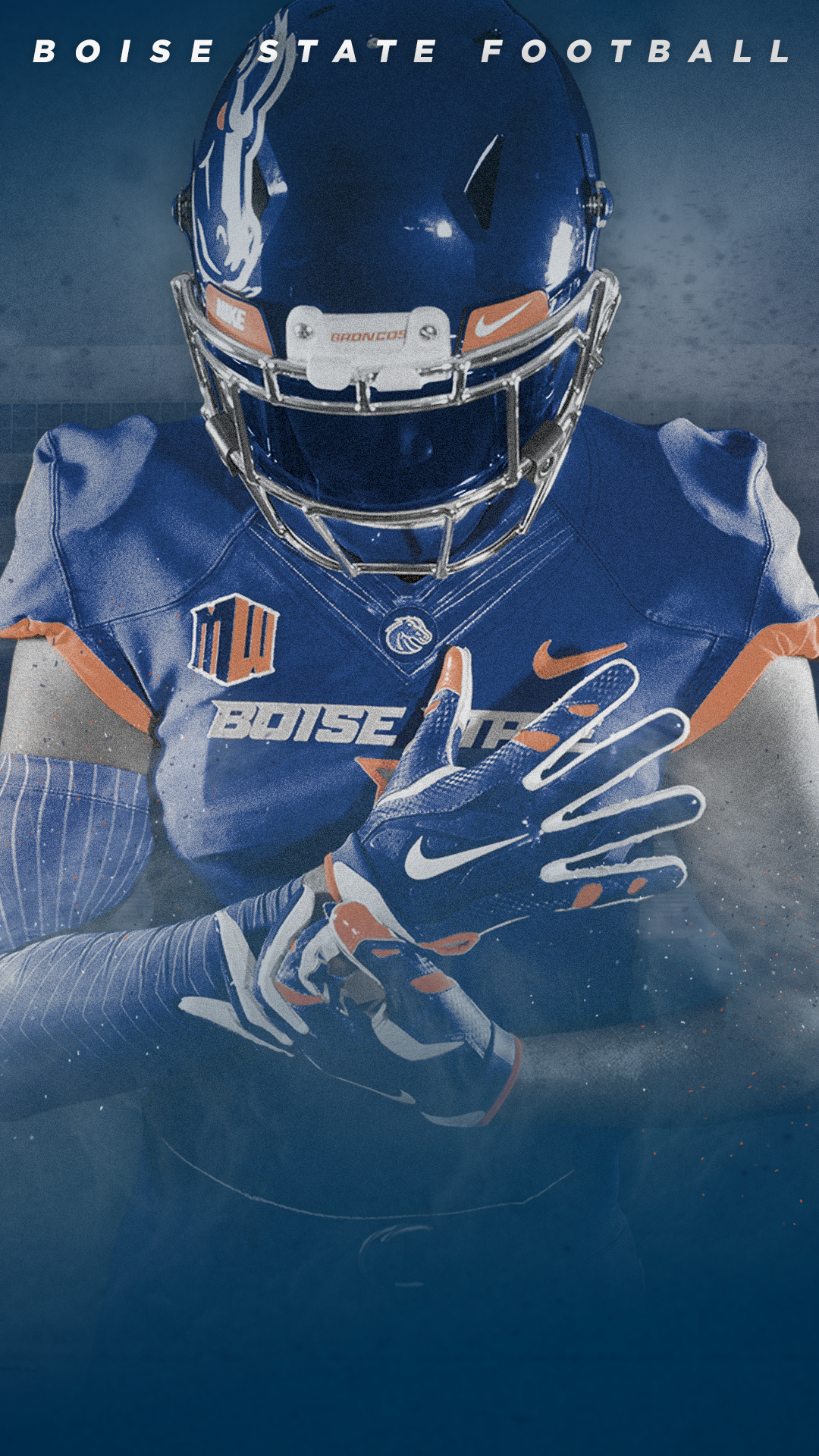 Boise state football recruiting graphics on