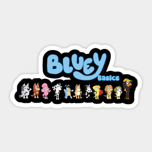 Bluey and bingo stickers for sale page