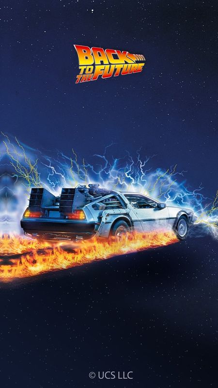 Back to the future time portal wallpaper