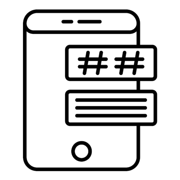 Hashtag vectors illustrations for free download