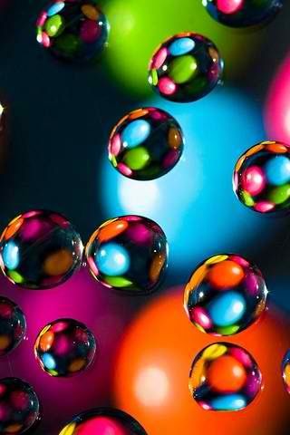 D hd bubble ball fantasy iphone wallpaper background iphone wallpaper wallpaper backgrounds bubble balloons