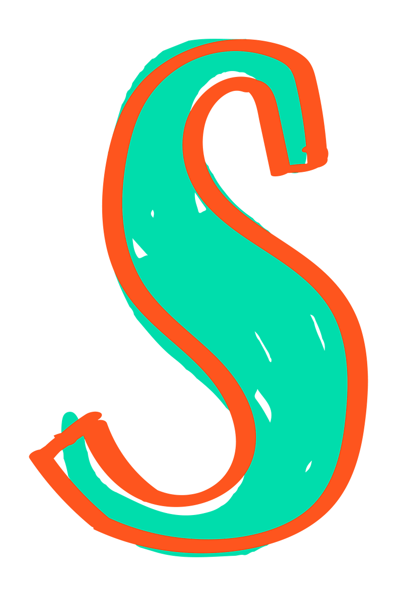 S letter doodle alphabet typography images free photos png stickers wallpapers backgrounds