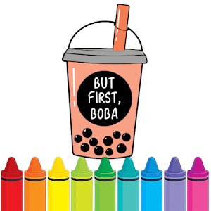 Boba coloring pages