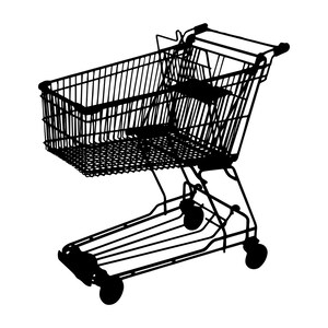 Shopping cart svg