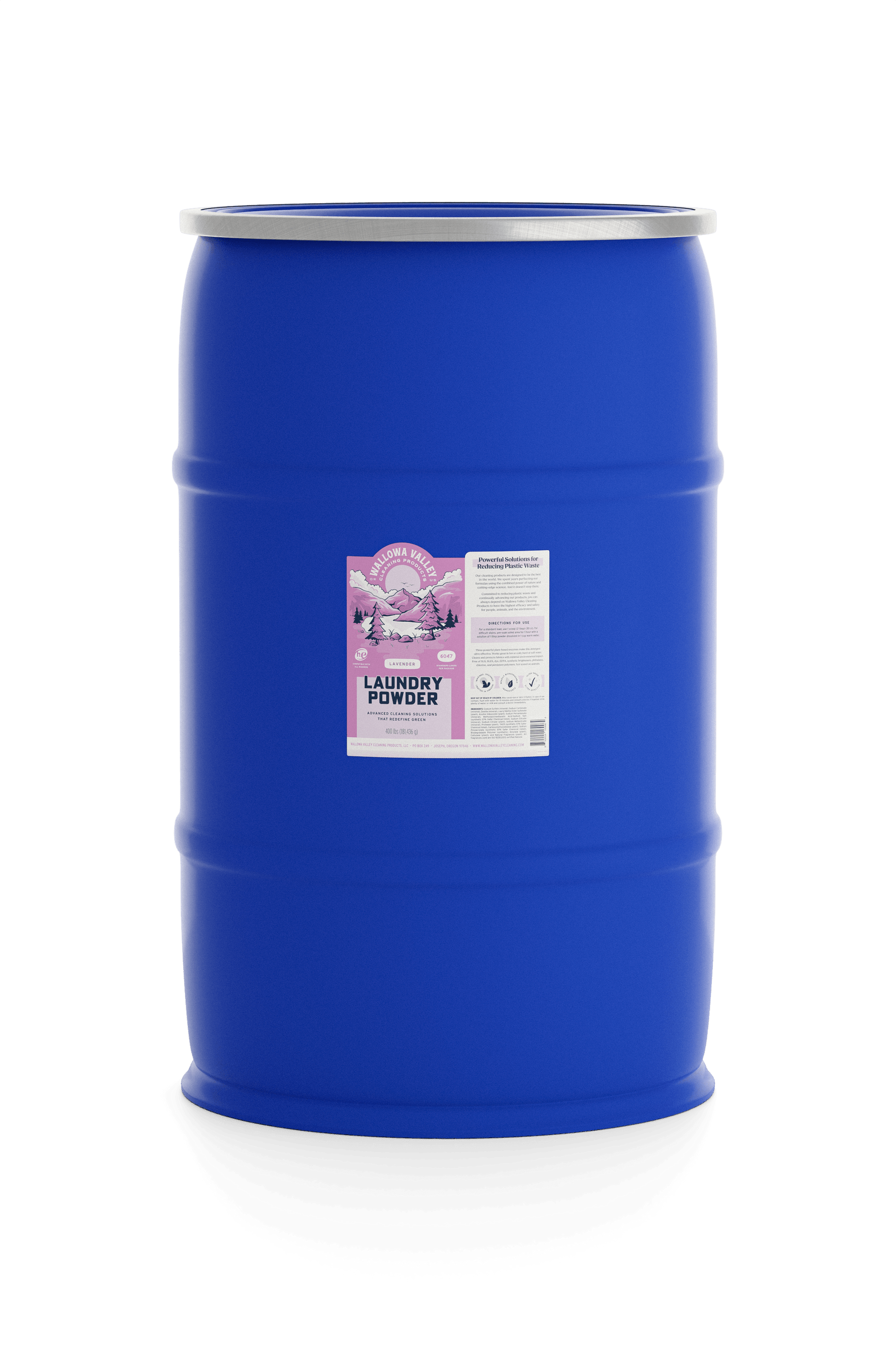 Laundry powder â wallowa valley cleaning products