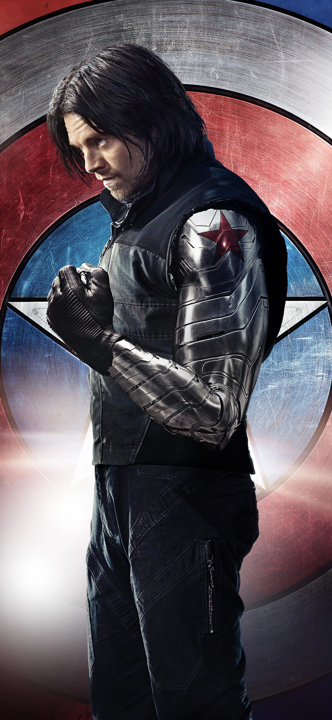 X winter soldier bucky barnes k iphone xsiphone iphone x hd k wallpapers images backgrounds pâ winter soldier bucky bucky barnes winter soldier