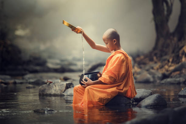 Buddhist monk stock photos pictures royalty