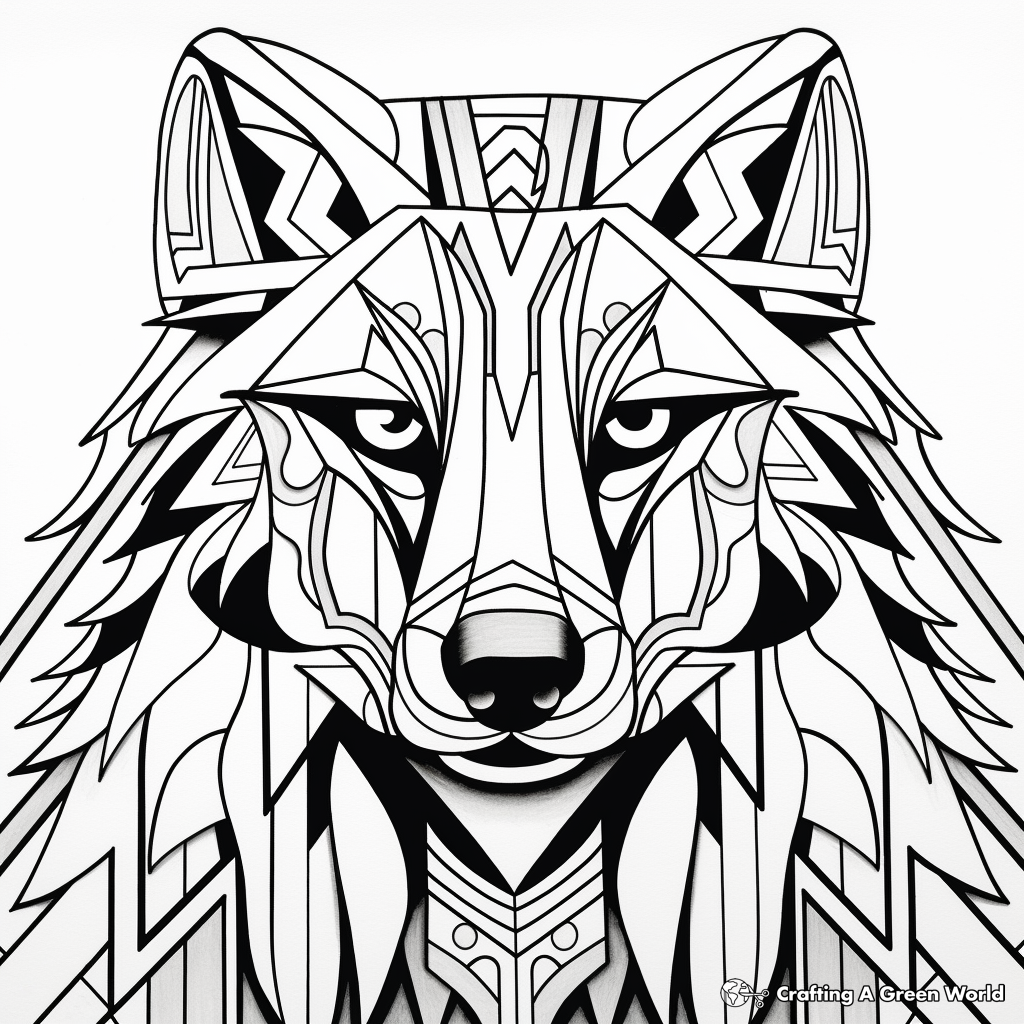 Timberwolves coloring pages