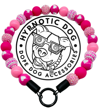 Hypnotic dog beaded llar necklaces