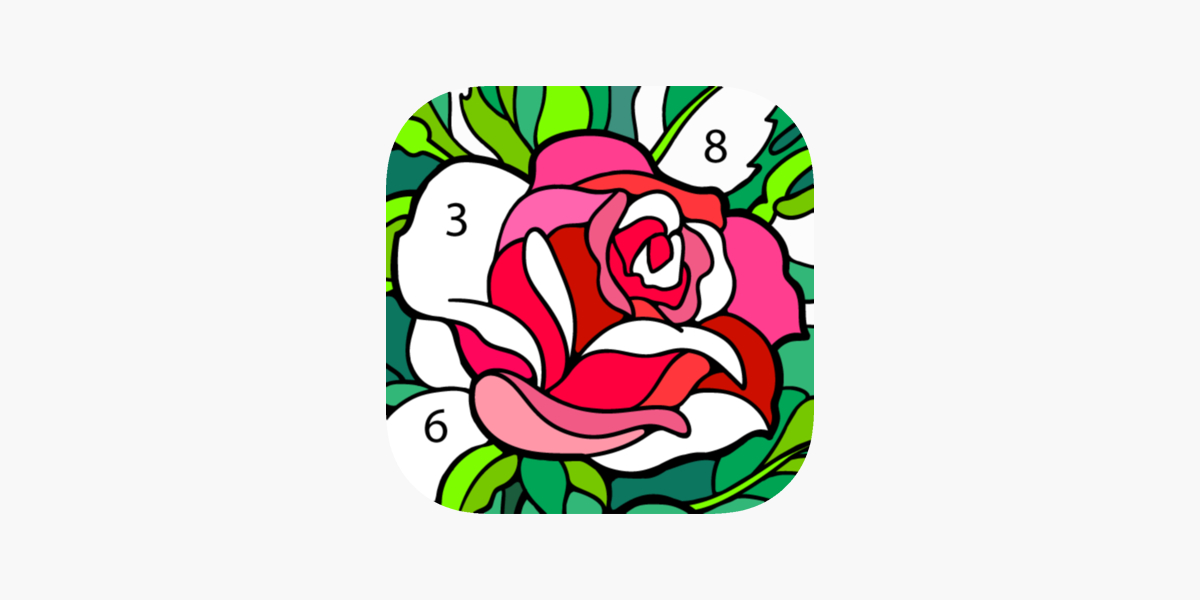 Happy color colour by numbers on the app store