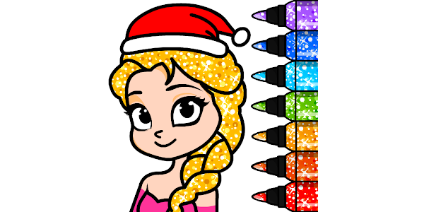 Princess coloring book games â apps on