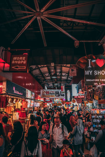 Bugis street market singapore stock photos pictures royalty