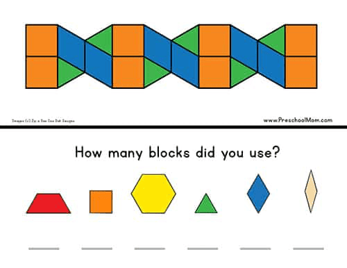 Pattern block templates