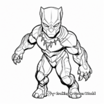 Panther coloring pages