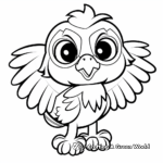 Hawk coloring pages