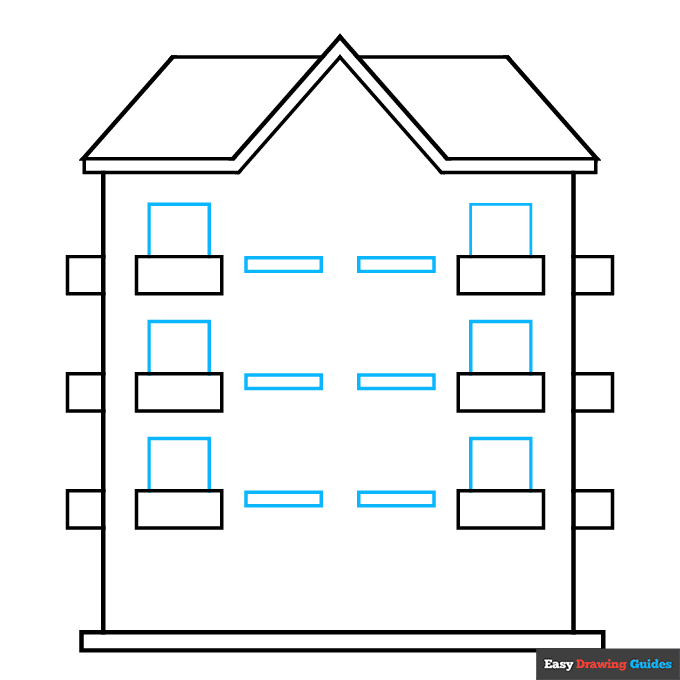 How to draw a building