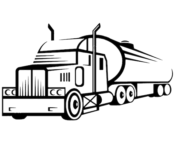 Tanker for truck drivers svg png