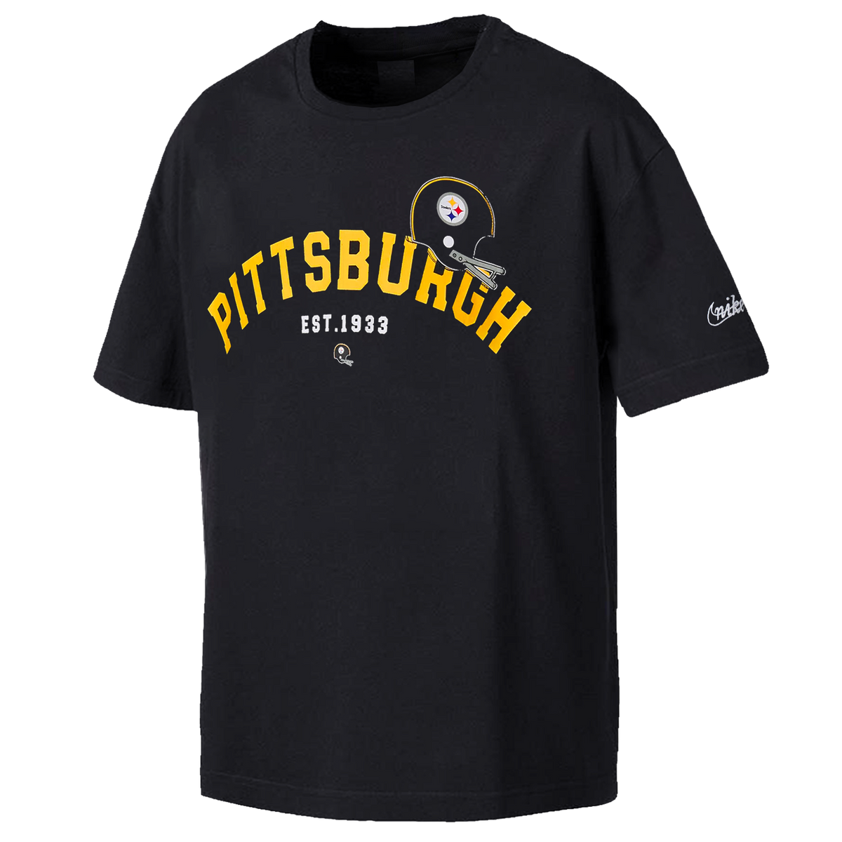 Pittsburgh steelers nike nfl rewind oversize heavyweight t