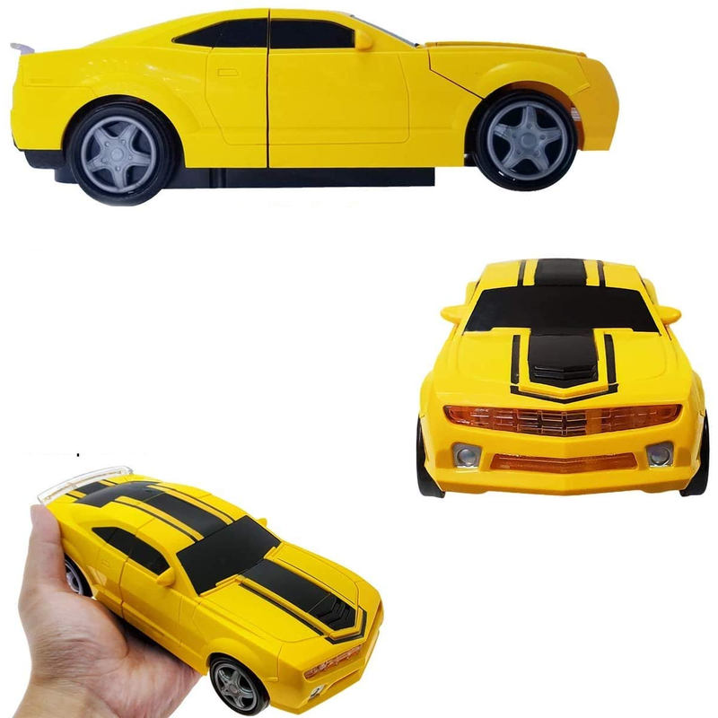 Buy battery operated automatic convertible robot car on dia