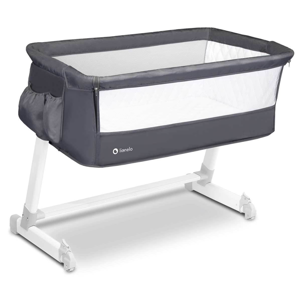 Lionelo theo dark grey bassinet