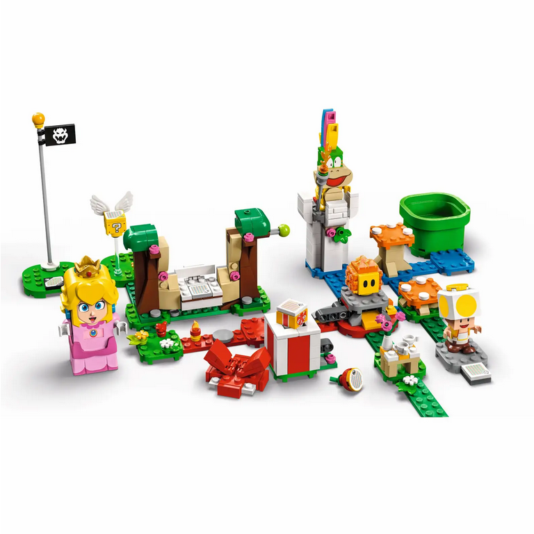 Lego super marioâ adventures with peach starter course â busy bee toys