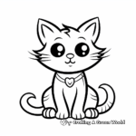 Cat coloring pages